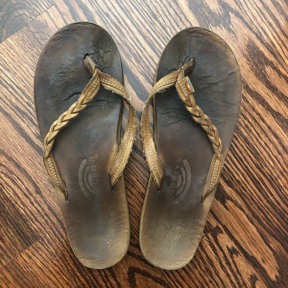 Rainbow FlipFlops